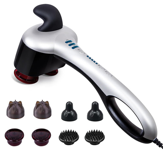 NNEAGS Portable Handheld Massager Soothing Heat Stimulate Blood Flow Foot Shoulder