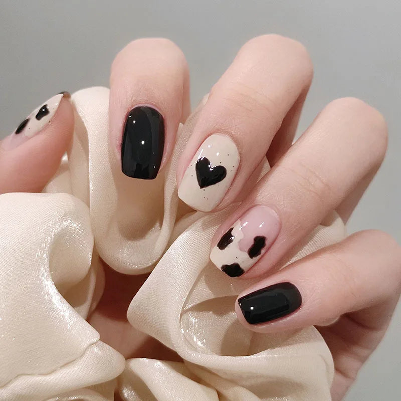 Charming Pink Flame Long Ballet Press-On Nails